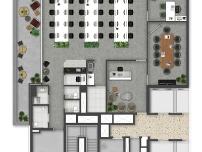 Planta - Meia Laje Corporativa​