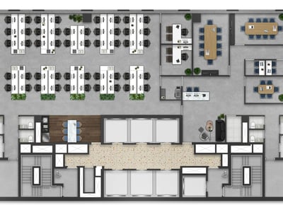 Planta - Laje Corporativa​