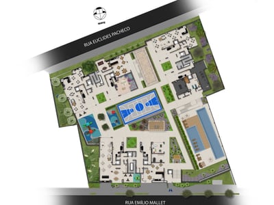 Implantação do pavimento térreo