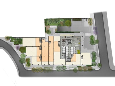 Planta - Implantação do Térreo​