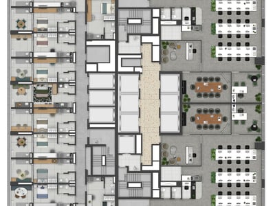 Planta - Pavimento Studio​