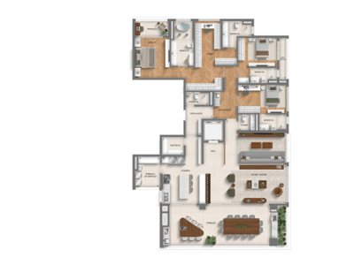 268m²
