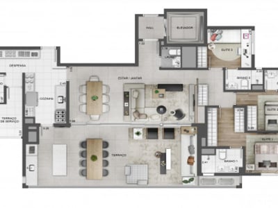 164m²