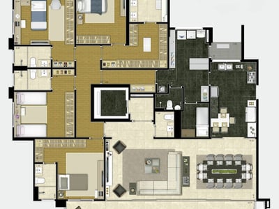 280m²