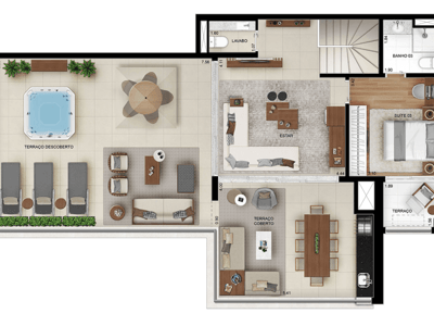 254m²