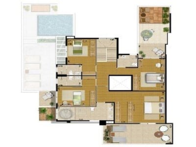 381m²