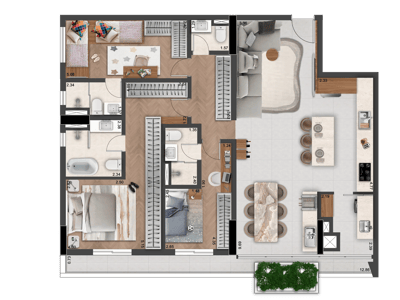 139m²
