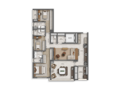 171m²