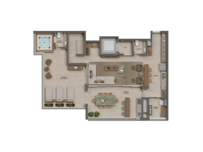 260m²