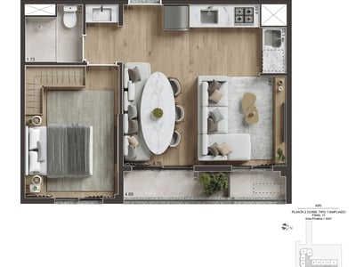 42m²