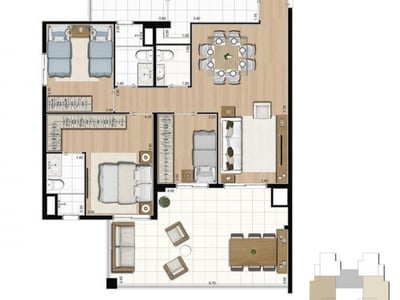 102m²