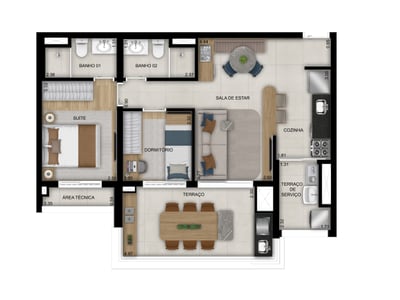 70m²