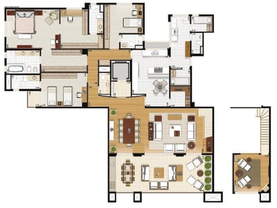 315m²