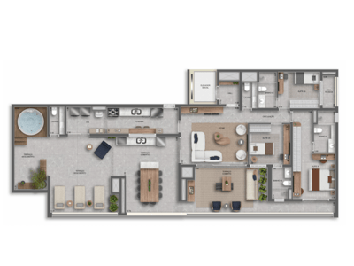 218m² Penthouse