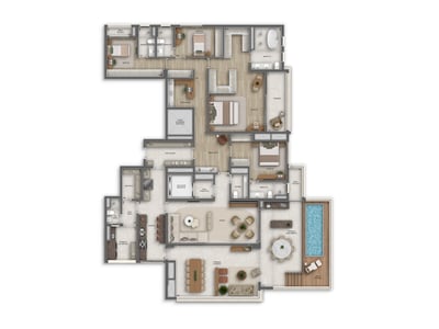 311m²