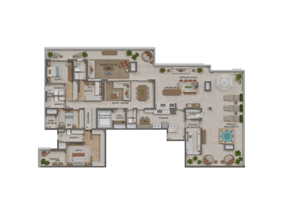 320m²