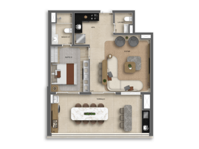 74m²