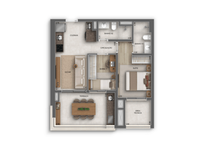 61m²