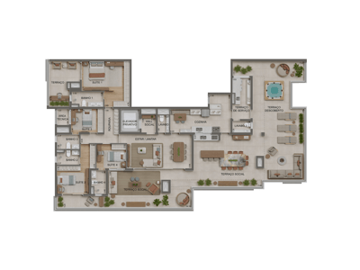330m²