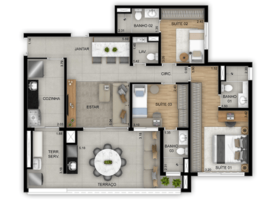 112m²