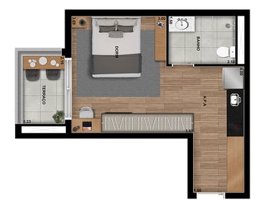 31m²
