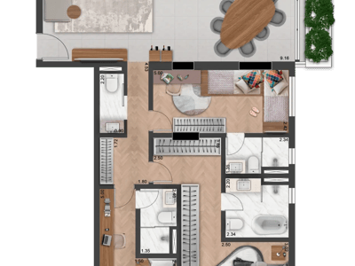 141m²