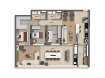 117m²
