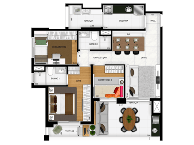 81m²
