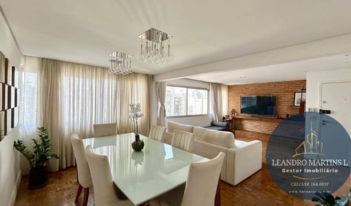 Apartamento à Venda com 3 dormitórios e 124 m² útil - Vila Olímpia - SP