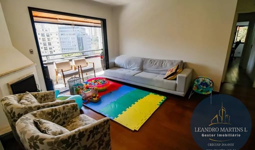 Apartamento à venda com 3 dormitórios e 133 m² na Vila Andrade - São Paulo