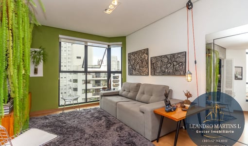 Cobertura duplex à venda com 2 dormitórios e 80 m² em Moema - São Paulo