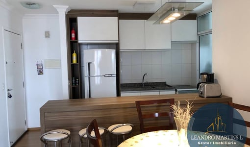 Apartamento para locação com 72 m² e 2 vagas - Campo Grande - SP