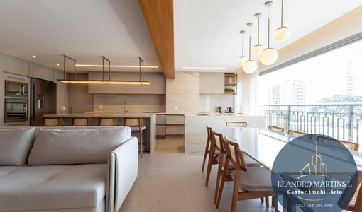 Apartamento à venda com 153 m² e 3 suítes em Moema - São Paulo