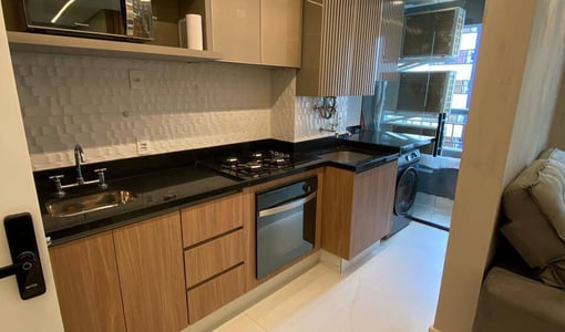 Apartamento novo e 100% Mobiliado para locação em Moema - SP