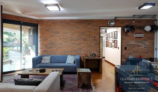 Apartamento à venda com 140 m² e 3 dormitórios no Brooklin – São Paulo