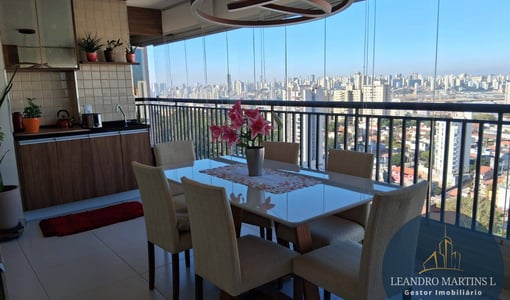 Apartamento à venda com 3 dormitórios e 110 m² na Aclimação - São Paulo