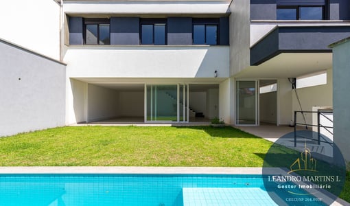 Casa em Condomínio à Venda 4 Suítes e 427m², Brooklin – SP