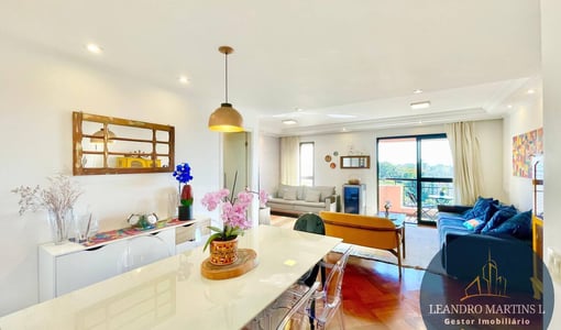 Apartamento à venda, 3 dormitórios e 105m², Campo Grande – São Paulo