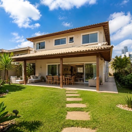 Casa 3 Quartos com Quintal em Santo Amaro
