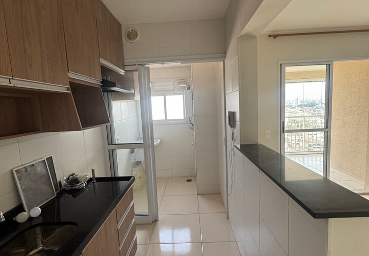 Cozinha com armários