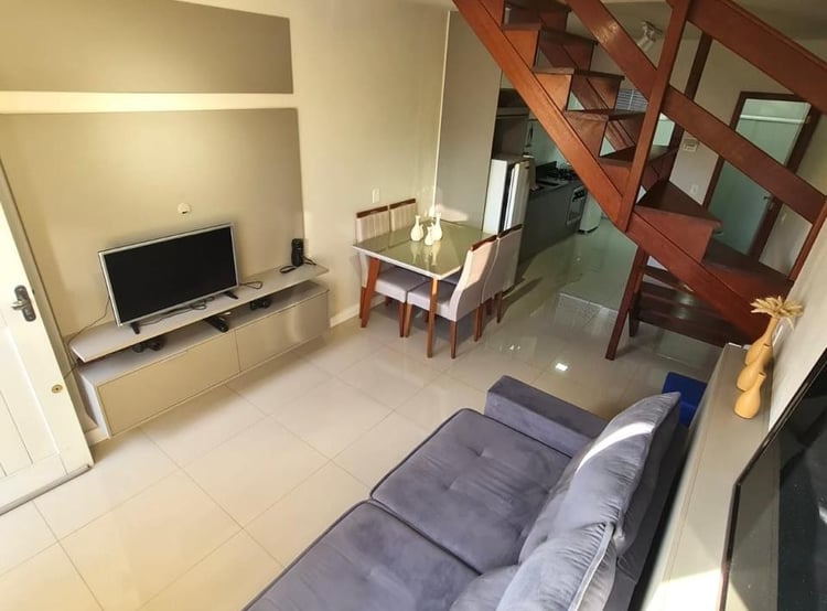 Sala de estar e jantar