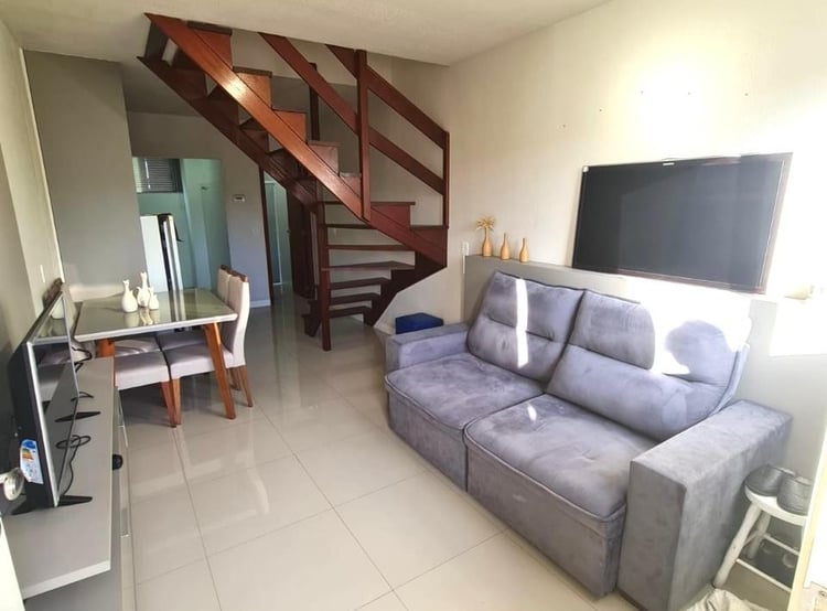Sala de estar integrada