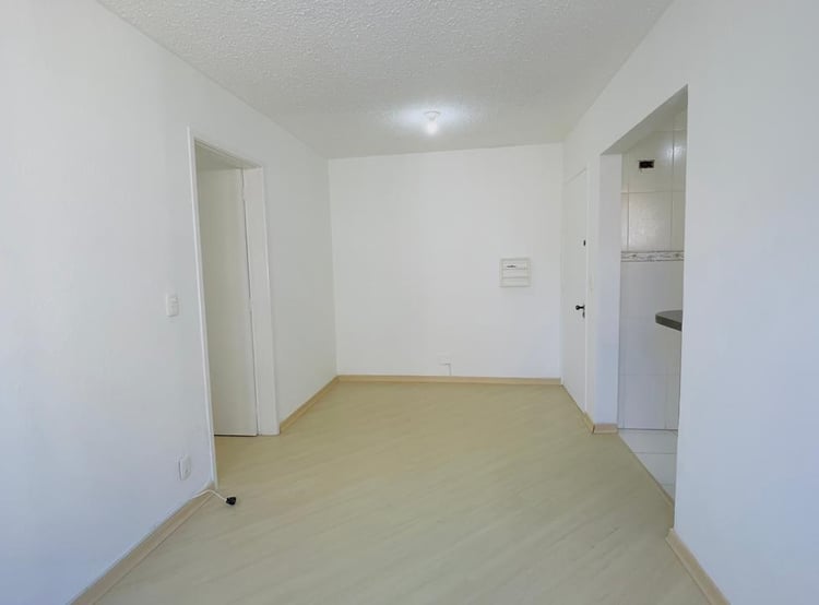 Sala integrada à cozinha