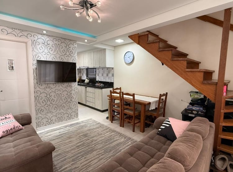 Sala de estar e jantar