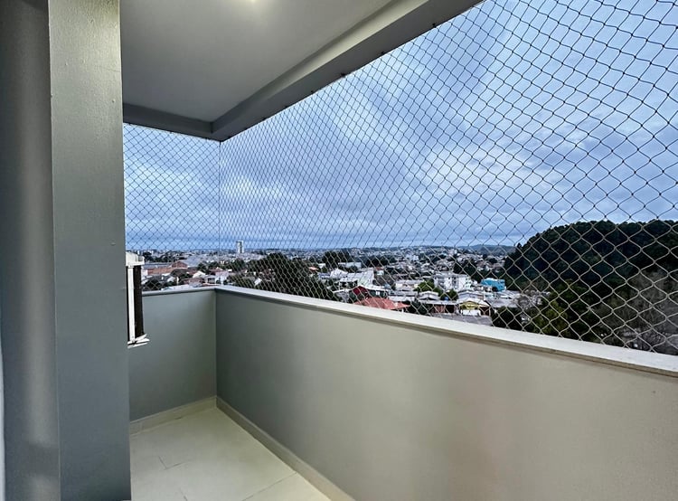 Sacada com vista para a cidade