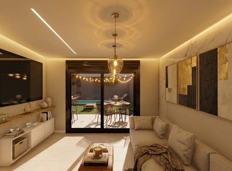 Sala de estar aconchegante