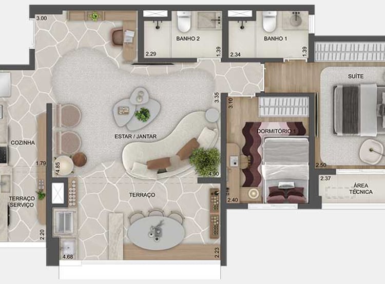 Planta 1