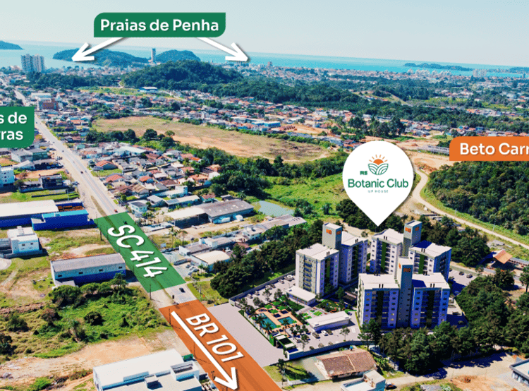 Fachada oficial do MS Botanic Club Up House