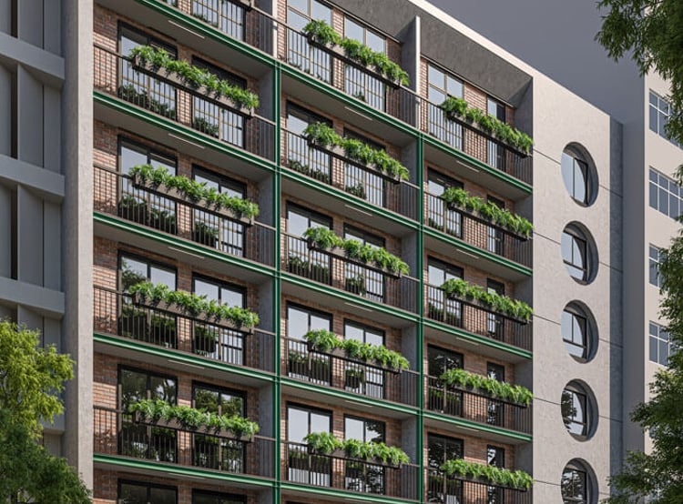 Cores do Rio — arquitetura