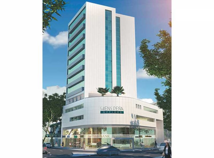 Saens Peña Offices — fachada